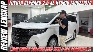 COMPLETE REVIEW ‼️ TOYOTA ALPHARD 2.5 XE HYBRID MODELISTA 2026: THE PRICE IS 350 MILLION CHEAPER screenshot 5