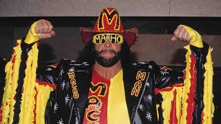 Randy Macho Man Savage 1994 Gamesmaster Uk Tv Show Wwf Wcw Spec Guest Dexter Fletcher Host