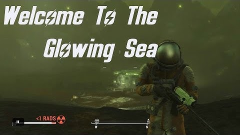 Fallout 4 Fun | The Glowing Sea And a SENTRY BOT MODEL!!