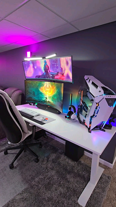 This is the BEST monitor you can BUY!!! #LG #gaming #PC #viral LG - UltraGear 45” OLED /AD