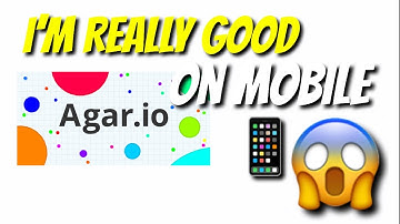 Awesome Agar.io Mobile Video…Teaming With Random People!