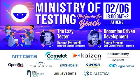 MoT Athens Meetup #9: Dopamine Driven Development&Lazy Tester