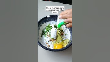 Thumbnail of resep membuat peyek agar renyah dan tidak keras #kuliner #resepsimple #idejualan #masak