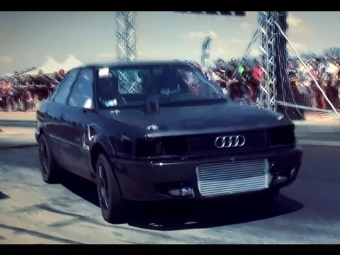 BMW E30 Turbo Breki Vs. Audi 80 Quattro Turbo 680 HP