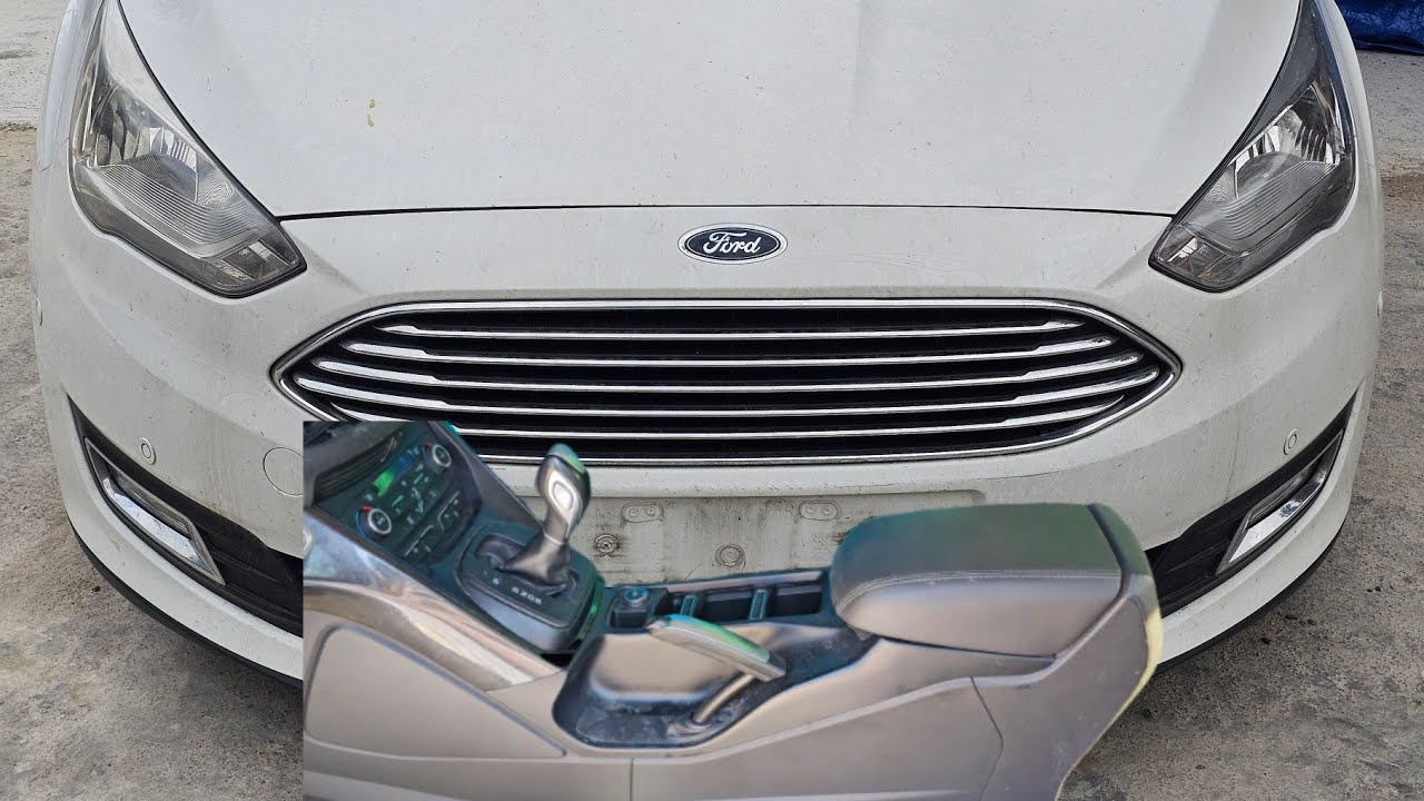 How To Remove/Replace Center Console Ford Cmax 2016 - YouTube
