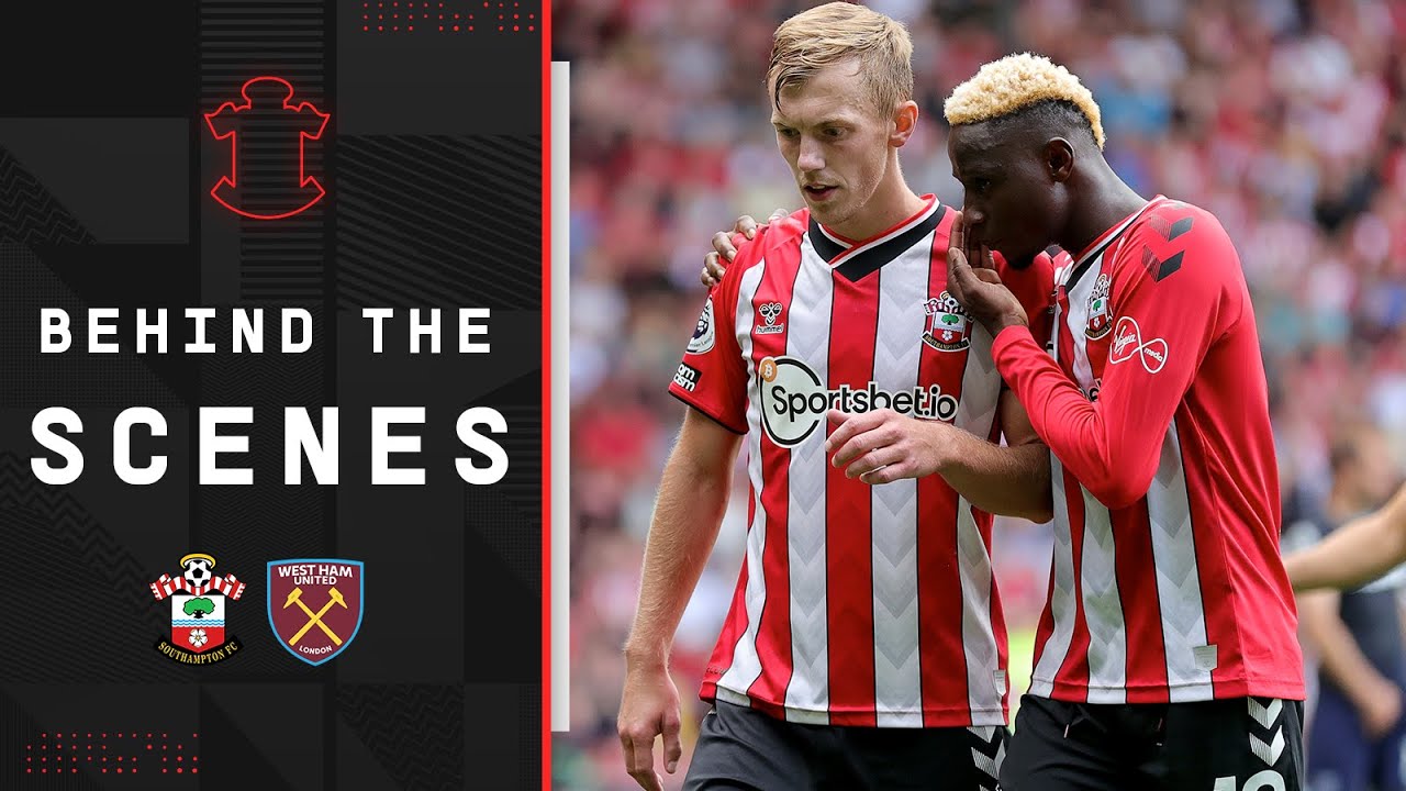 PITCHSIDE UNSEEN: Southampton 0-0 West Ham United | Premier League