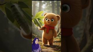 Kartun Tami pegang ulat bulu😱 #short #animasi #cartoon #funny #storytelling #duet #status #storytime