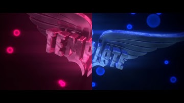 60fps 3D Blender only FREE intro template [READ DESC.]