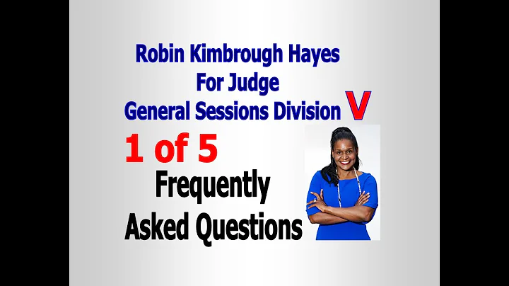 Robin Kimbrough Hayes for  Judge, Division V, No. ...