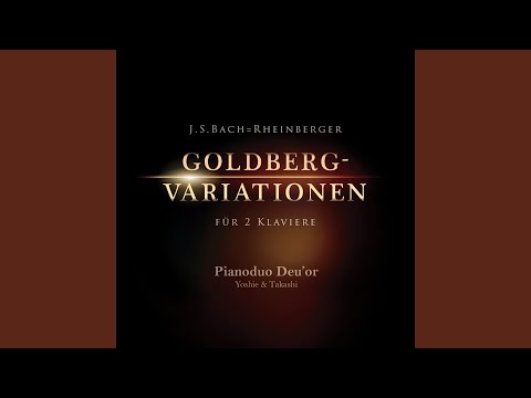 ２台のピアノのためのゴルトベルク変奏曲　第１変奏　Piu animato adlı videoyu YouTube'da izle