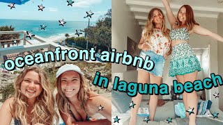 VLOG: BEACHFRONT GETAWAY (AirBnb) in Laguna Beach, CA | Nena Shelby