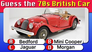 How Well Do You Remember 70s British Classic Cars