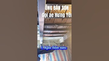 6 lý do tại sao bạn nên phun FOAM  ngừa thấm dột mái ngói #foam #ongbanson