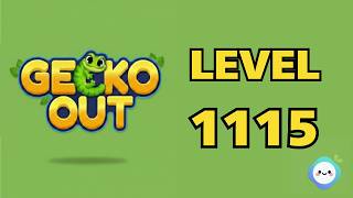 Gecko Out level 1115 Walkthrough & Solution