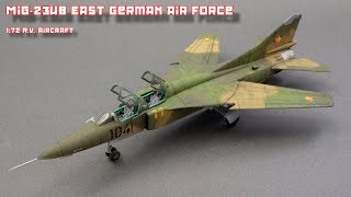 : MIkoyan MiG-23 UB DDR East Germany R.V.Aircraft Model Kit Full Video Build