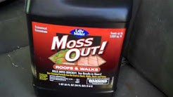 How to get rid of Moss on Roof