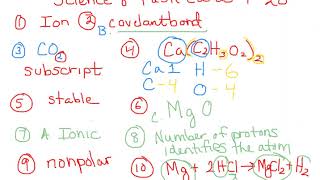 8th Grade Science - Task Cards 1 -  20