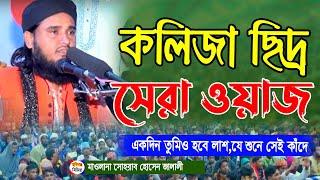 কলিজা ছিদ্র করা শ্রেষ্ঠ ওয়াজ। পীরজাদা সোহরাব হোসেন জালালী Waz নতুন ওয়াজ #Sohrab_Hossain_Jalali