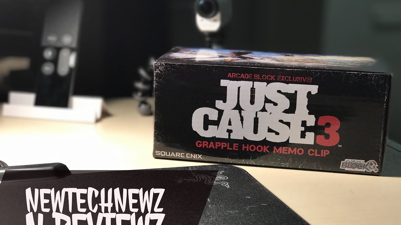 Just Cause 3 Grapple Hook 6 Replica Paperweight//Memo Clip