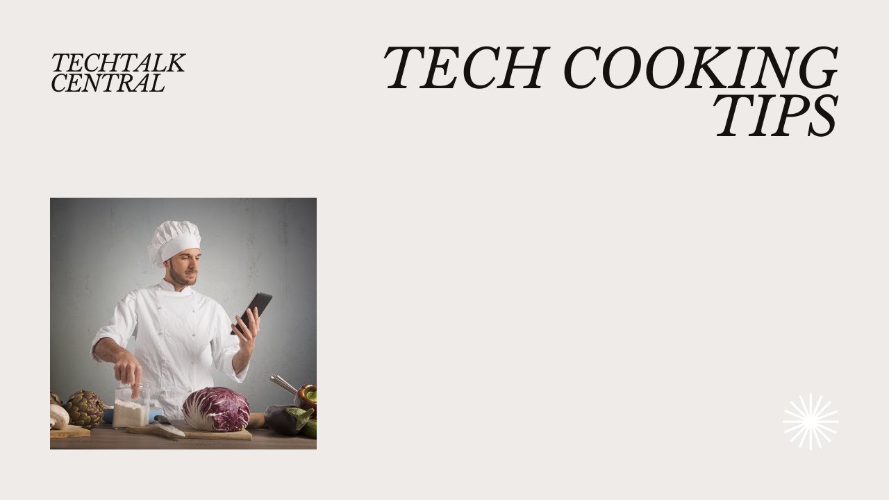How to Use Technology to Improve Your Cooking Skills - YouTube