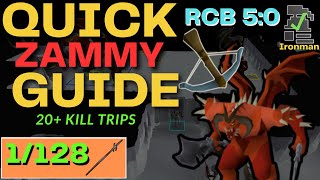 [OSRS] - Simple 5:0 Ranged Zammy Guide - Ironman Friendly