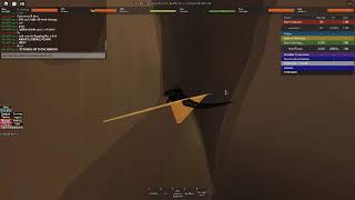 Weirdest thing ive seen on project supercell remake. got stuck in debris and now flying.