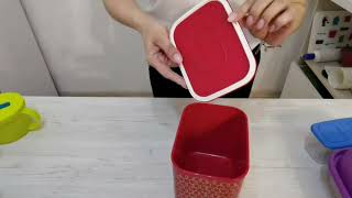 Как открывать/ закрывать крышки Tupperware