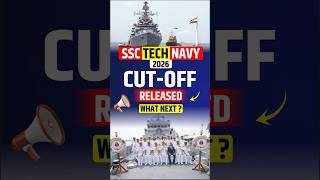 ⚓ Indian Navy SSC Tech 2026 – Cutoff Declared! What After This? #lws #viral #indiannavy #whatnext