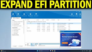 How To Increase EFI System Partition Size