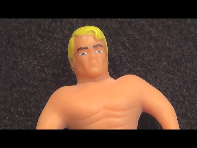 面白雑貨 のびのびフィギュア】ストレッチアームストロング ミニ 伸縮