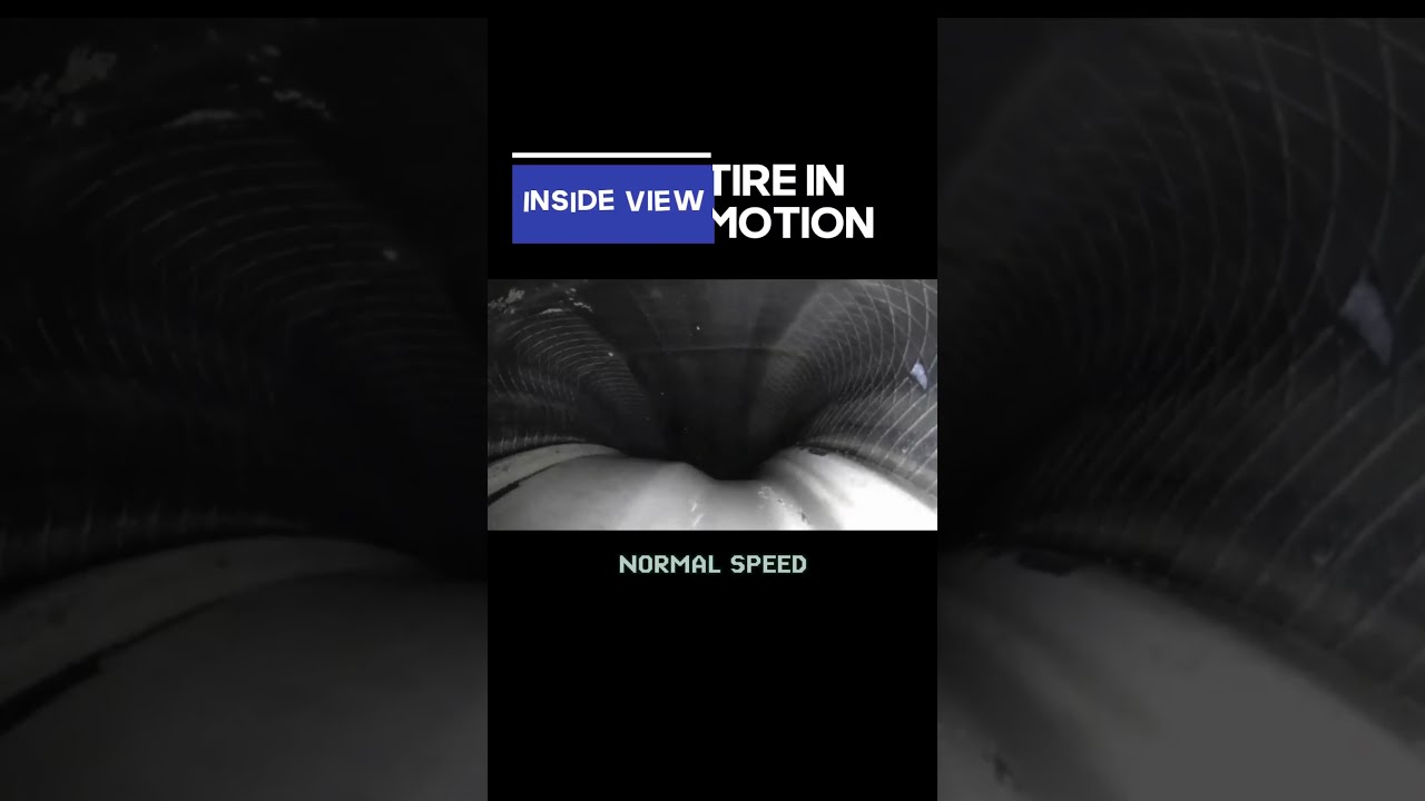 Tire S Eye View GoPro Footage INSIDE A Rolling 