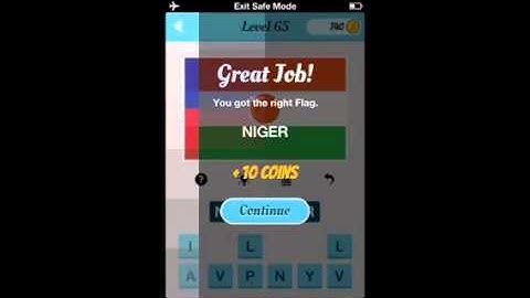 Wubu Guess The Flag 61-70 walkthrough game answers