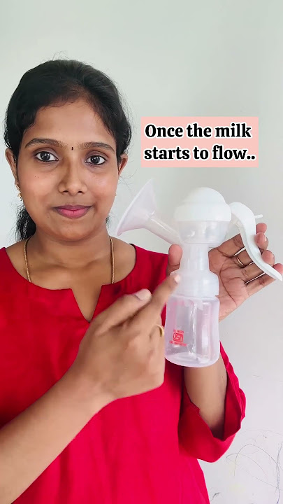How to use your manual breast pump? #shorts #breastfeeding  #pumping
