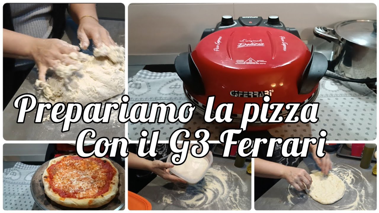 Facciamo la pizza con il fornetto G3 Impasto ad alta idratazione. 