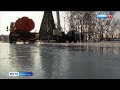 В Хабаровске начали массово заливать катки