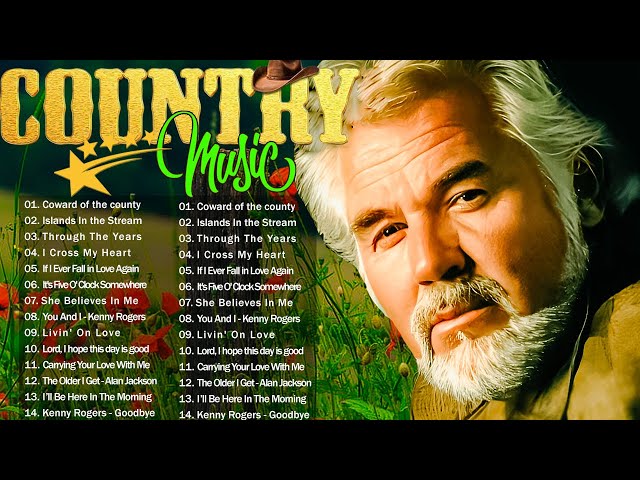 Kenny Rogers,George Strait,Don Williams,Alan Jackson - Classic Country Songs 80' 90' #country class=