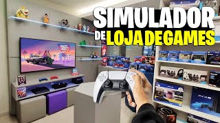 VIREI DONO DE UMA LOJA de VÍDEO GAMES! | NOVO SIMULADOR de LOJA GAMER! BASTANTE INTERESSANTE! screenshot 5