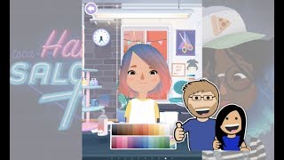 Toca Hair Salon 3 Part 1 - Lily & Dad