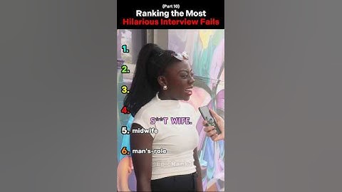 Ranking the Most Hilarious Interview Fails (Part 10)