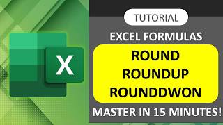 Excel Formula Class 8  ROUND ROUNDUP ROUNDDOWN