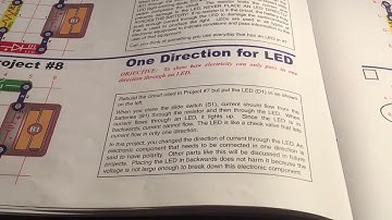 Snap Circuits - Eip 8 - One Direction for LED