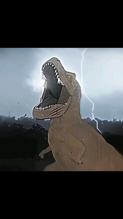 T-Rex power💀 | Credits: @slick4785 #tyrannosaurus #indominusrex #edit