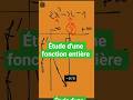#fonction #maths #baccalauréat étude d'une fonction