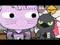 【手描き| en sub】風邪を引くと男子小学生になってしまうことがリークしてしまった総帥 [猫又おかゆ/ラプラス・ダークネス/白上フブキ/大神ミオ/鷹嶺ルイ | ホロライブ 切り抜き アニメ]