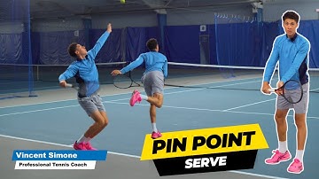 How To Do A PIN POINT Serve Stance In 4 Steps