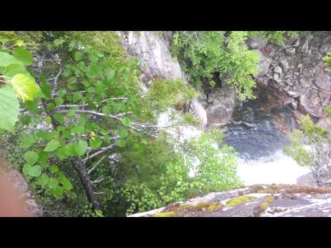 Glen Ellis Falls on the Ellis River in New Hampshire - 01