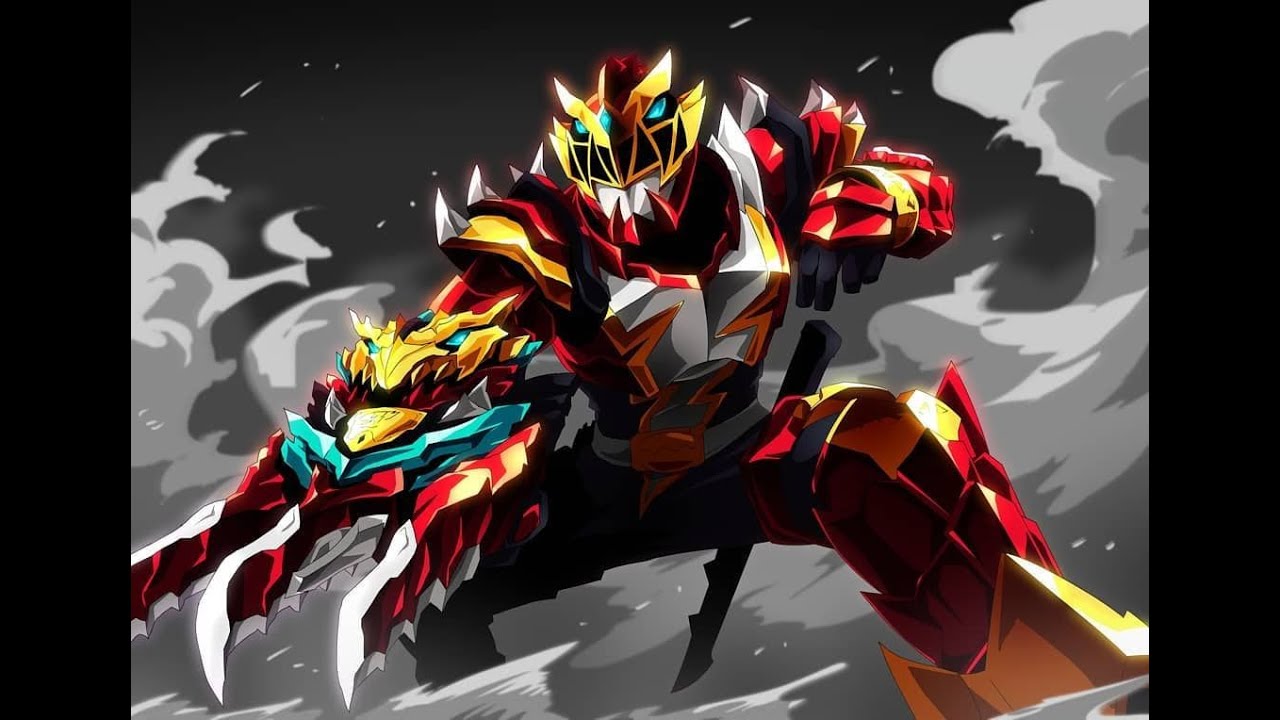 Ryusoul red max first henshin, fight, and finisher