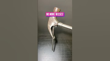 🔨 Nail Hack For Perfect Hammer Strikes! | No More Missed Hits 🎯