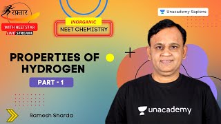 ?Properties of Hydrogen | Part - 1 | INORGANIC Chemistry | NEET 2022 Preparation?| Ramesh Sharda