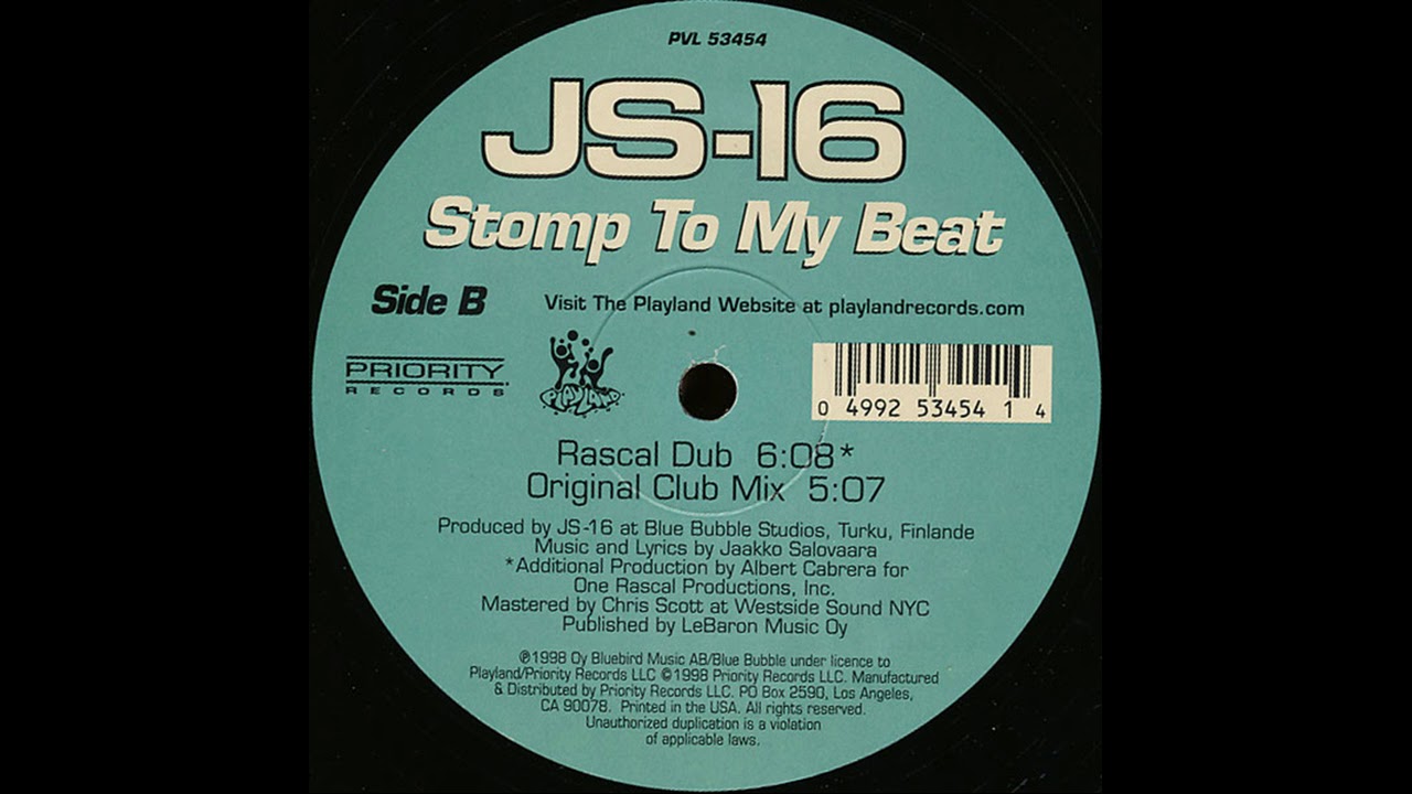 JS16 - Stomp To My Beat (Rascal Dub) - YouTube